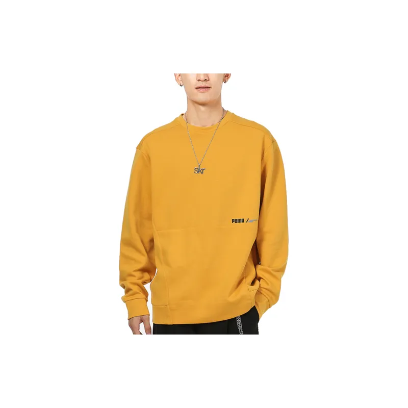 PUMA Sweatshirts Men Earth Yellow-2
