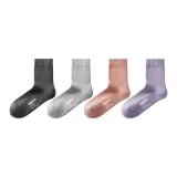 [Women's]Dark Heather Gray+Light Heather Gray+Orange Pink+Dusty Purple