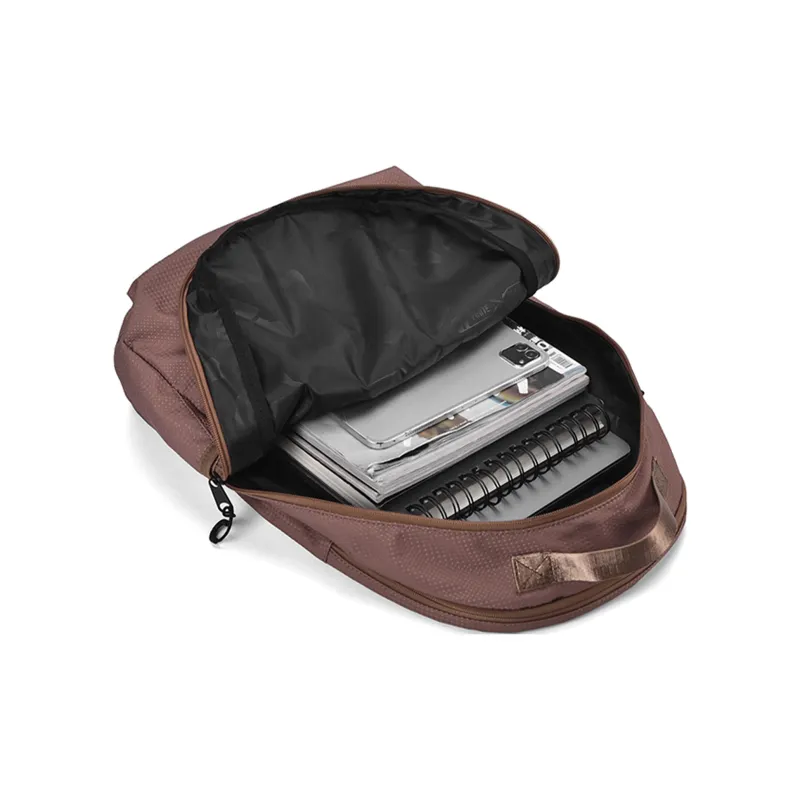 FINITE LOOP Bote Bottle Eco Friendly Fabric Backpack Regular Unisex Brown-3