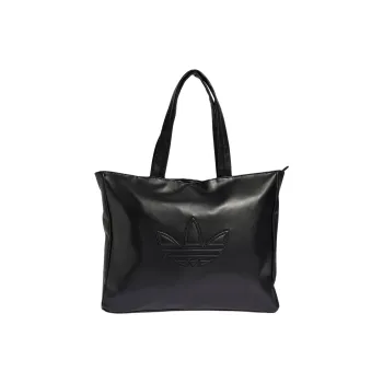 Adidas Originals Recycled Polyester Tote Bag Shopping Bag Handbag Regular Unisex Black