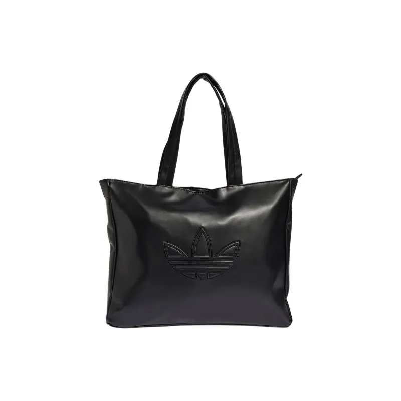 Adidas Originals Recycled Polyester Tote Bag Shopping Bag Handbag Regular Unisex Black-0