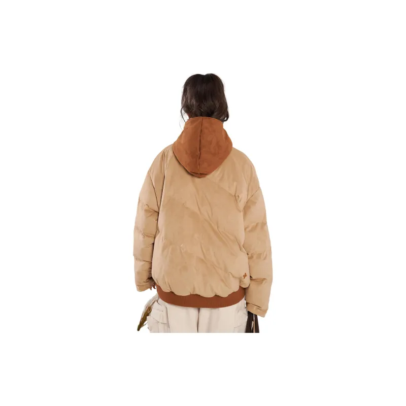 NSTNEW START Puffer Jackets Unisex Khaki-3