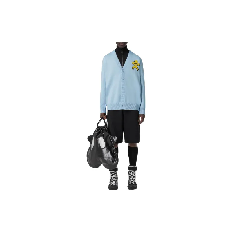 Burberry FW22 Knitwear Men's Light Blue-1