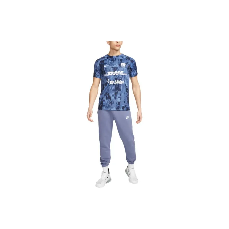 Nike T-Shirts Men Blue-2