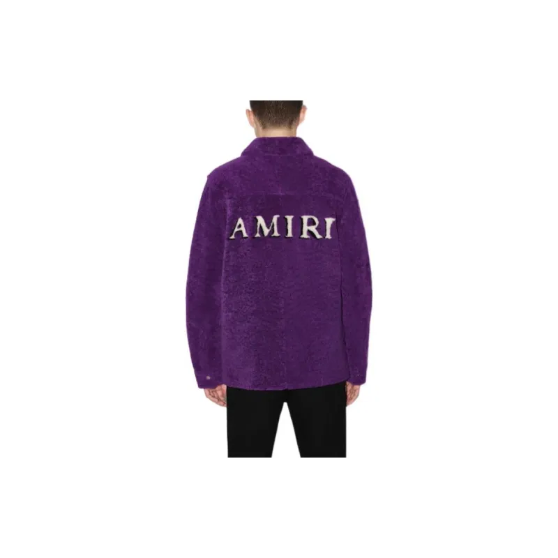 AMIRI Shearling Overshirt-2