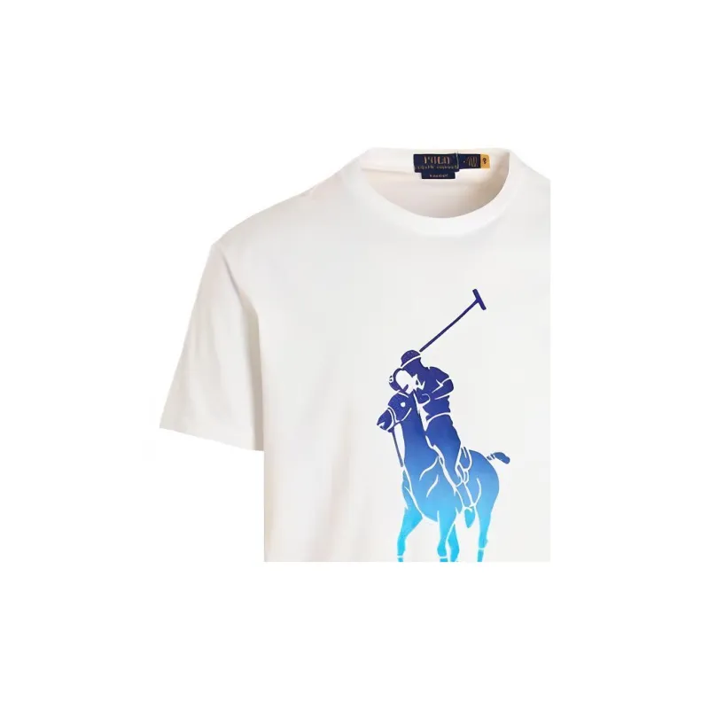 Polo Ralph Lauren T Shirts Men White-4
