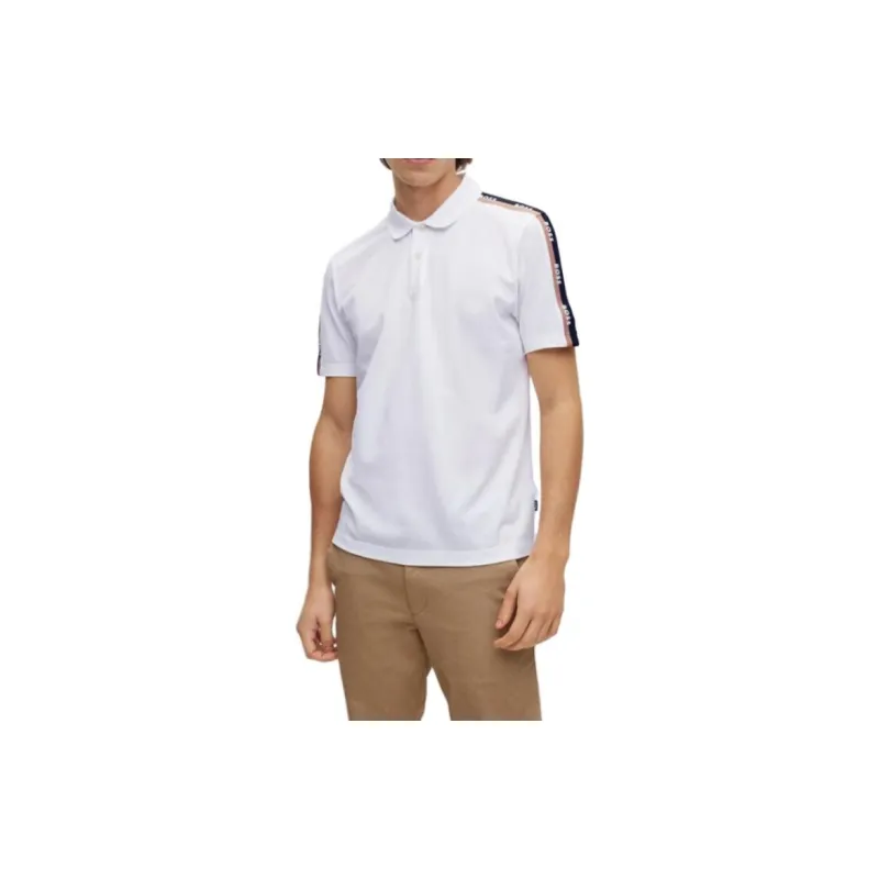 HUGO BOSS Polo Shirts Men White-3