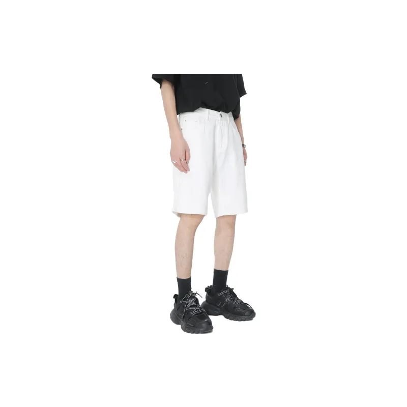 Voguo Relay Straight Fit Casual CLEAN FIT Shorts 5 Button Pants Unisex-2