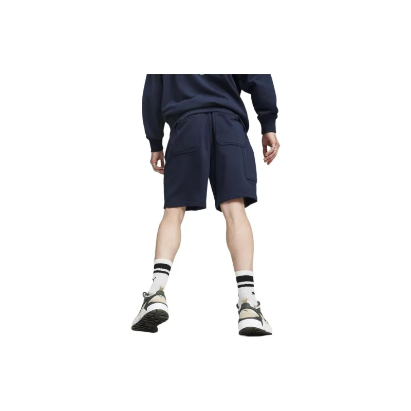 PUMA DOWNTOWN Casual Shorts Men's Blue-3