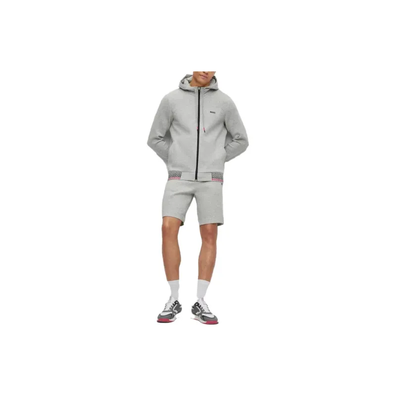 HUGO BOSS Casual Shorts Men's Light Gray-3