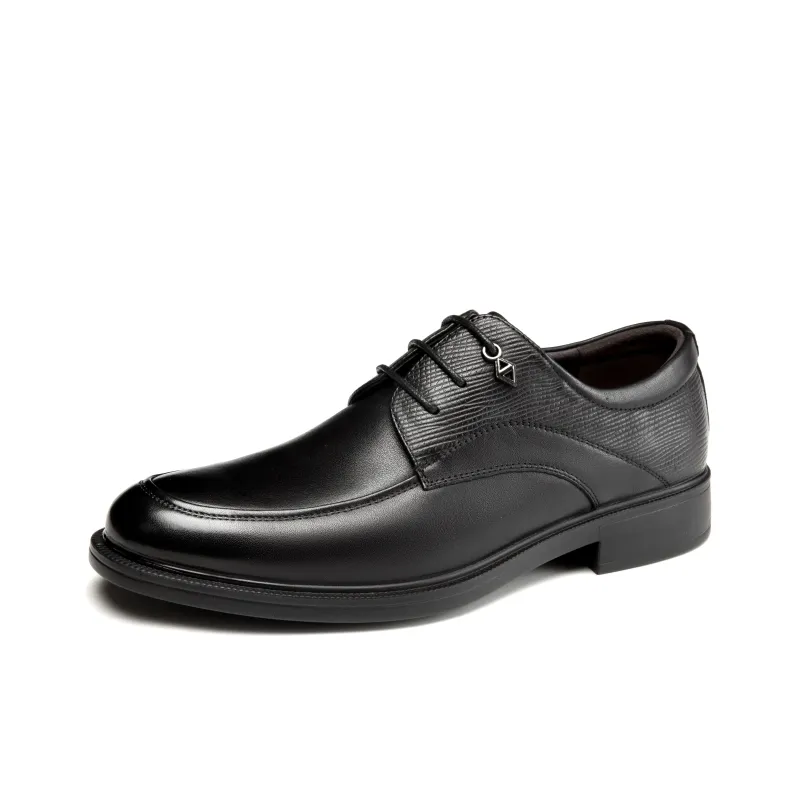 AOKANG Business Commute Derby Shoes Dress Shoes Men's Black-10
