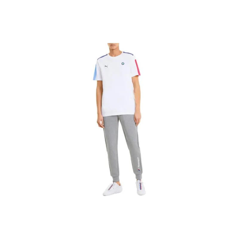 PUMA BMW Motorsport T Shirts Men White-2