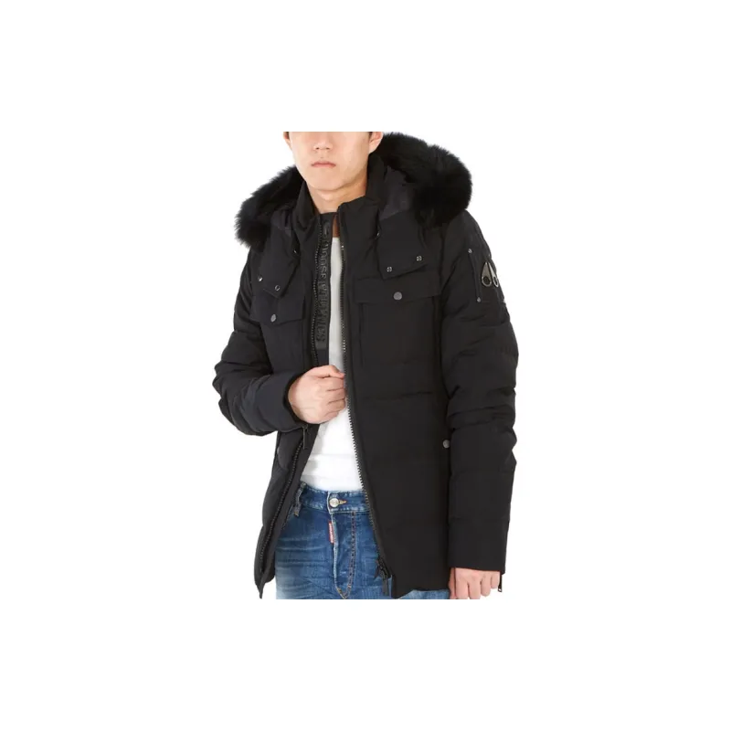 Moose Knuckles Down Jackets Men Black-7