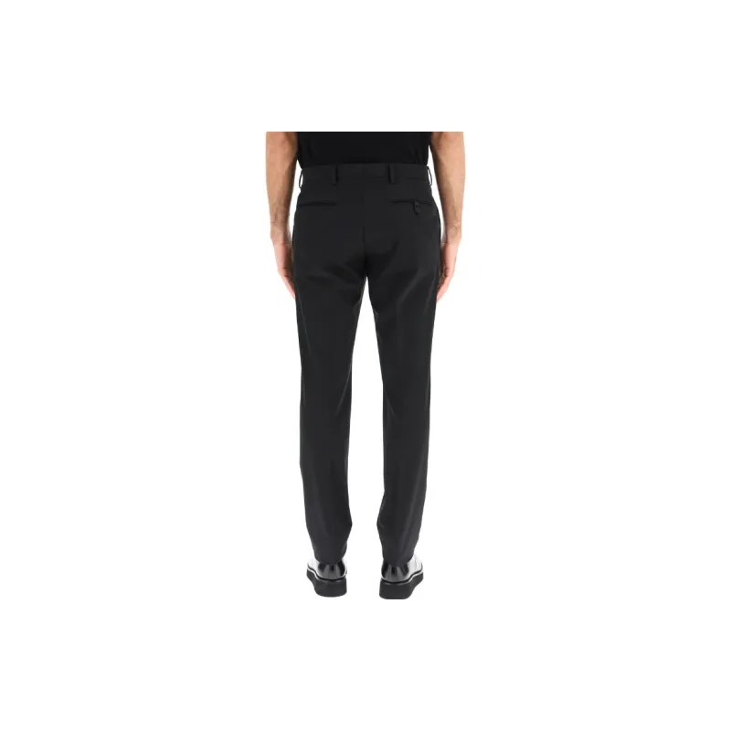 PRADA Suit Trousers Men Black-2