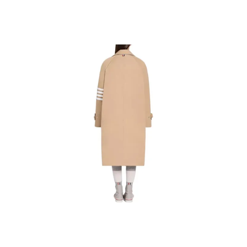 THOM BROWNE Rugby Coats Unisex Khaki-3
