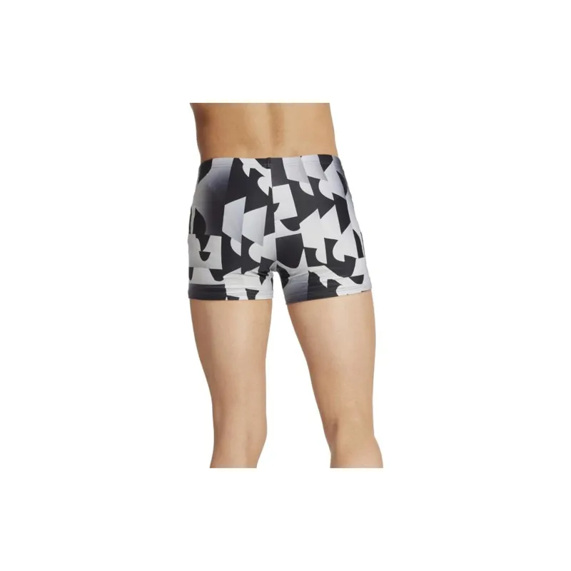 Adidas ALLOVER PRINT ALLOVER PRINT SWIM BOXERS Swimming Shorts Men's Black-1