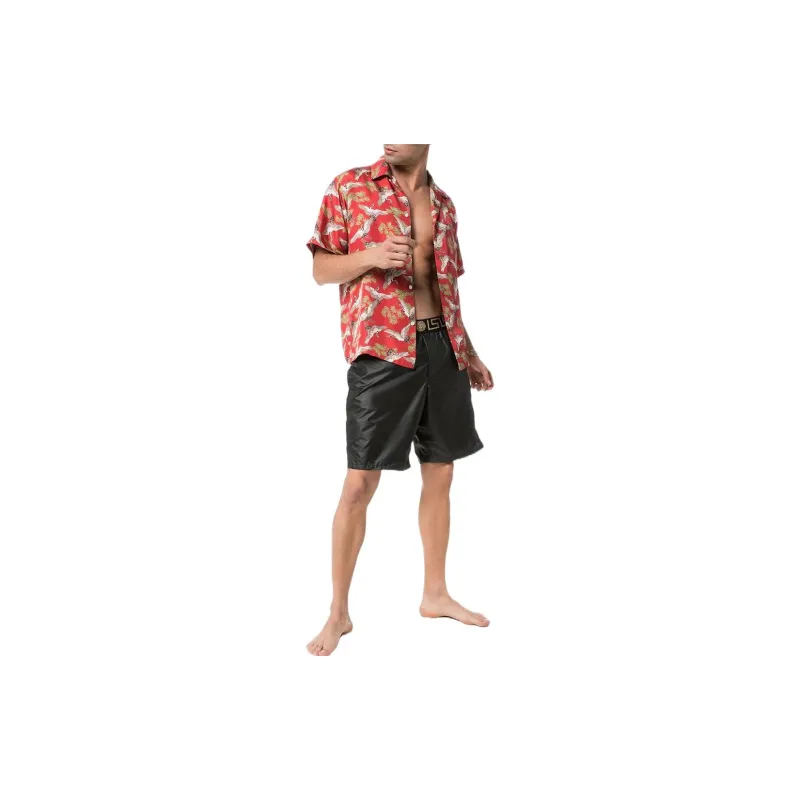 VERSACE SS22 Casual Shorts Men's Black-1