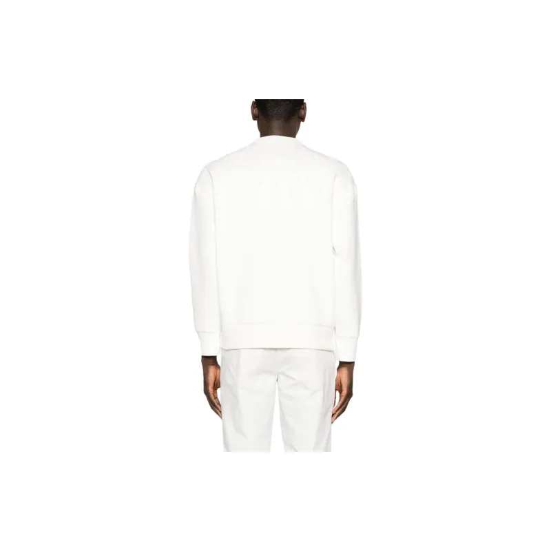 Neil Barrett Thunderbolt print Scuba jersey Sweatshirt-2