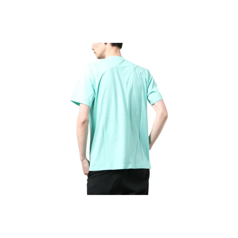 Nike T Shirts Men Turquoise-2