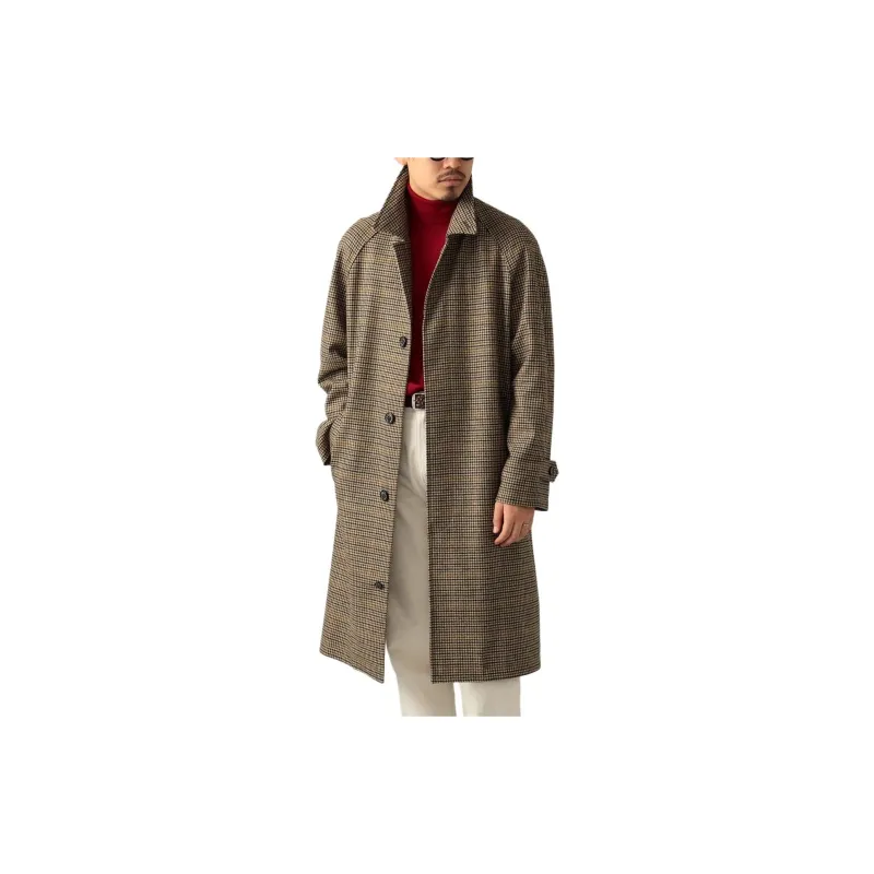 Beams x MACKINTOSH Coats Men's Brown Check-12