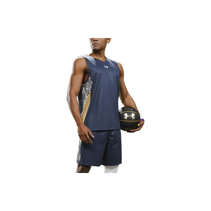 Under Armour Basketball Shorts Men's Blue-1
