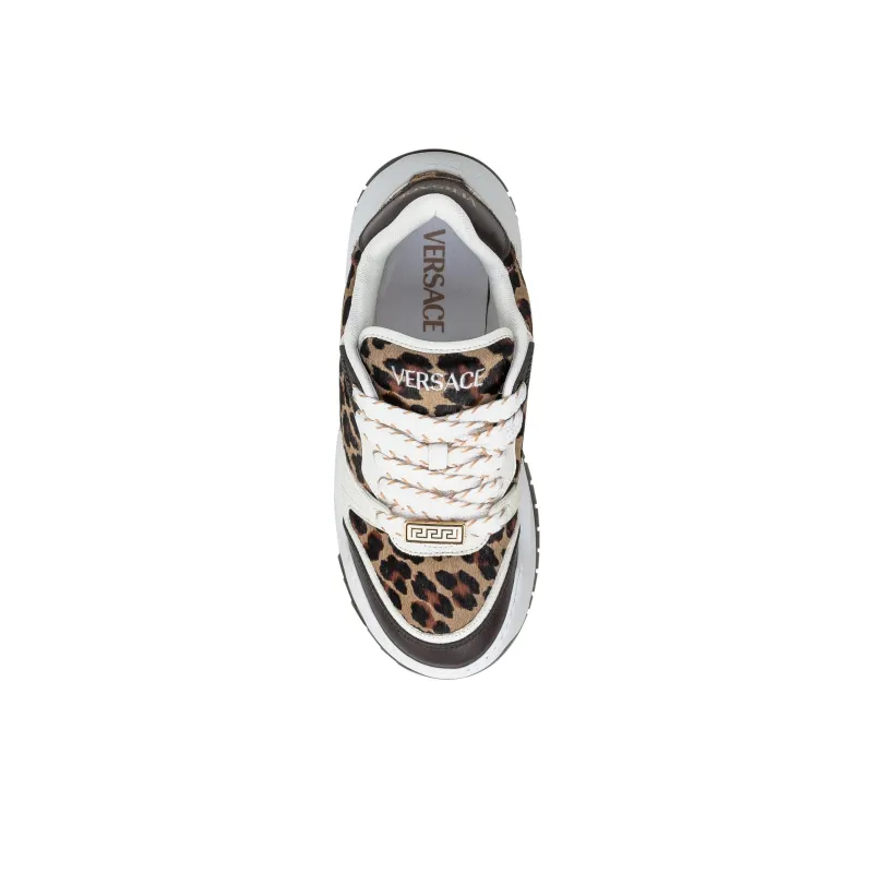 VERSACE Odissea Low Top Casual Shoes Men's White-4