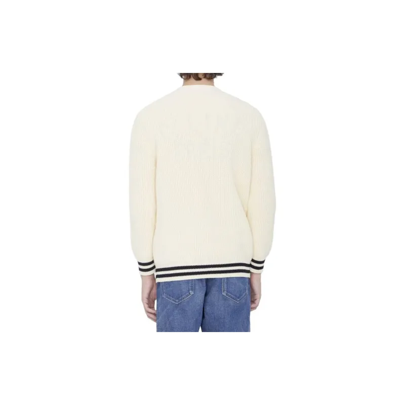 CELINE Sweaters Men Ecru-2