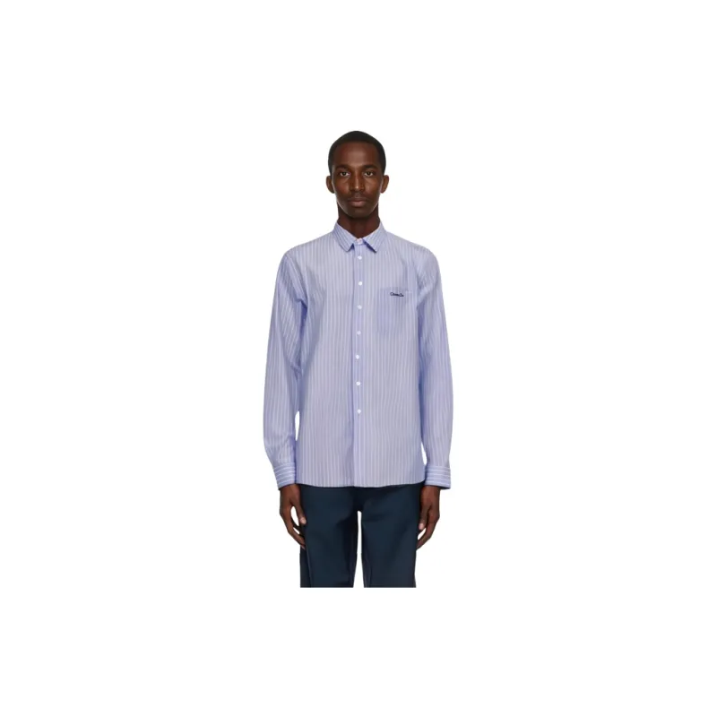 DIOR Shirts Men Blue-3