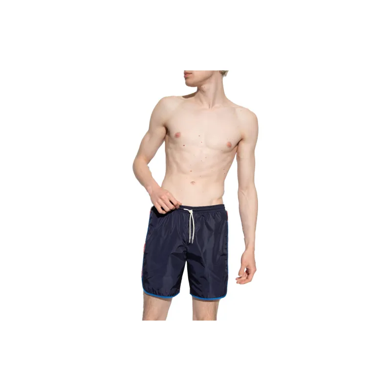 GUCCI Swimming Shorts Men's Dark Blue-1