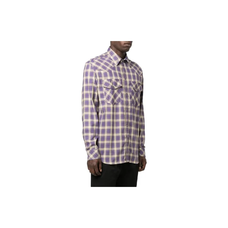 DIESEL Shirts Men Purple-3