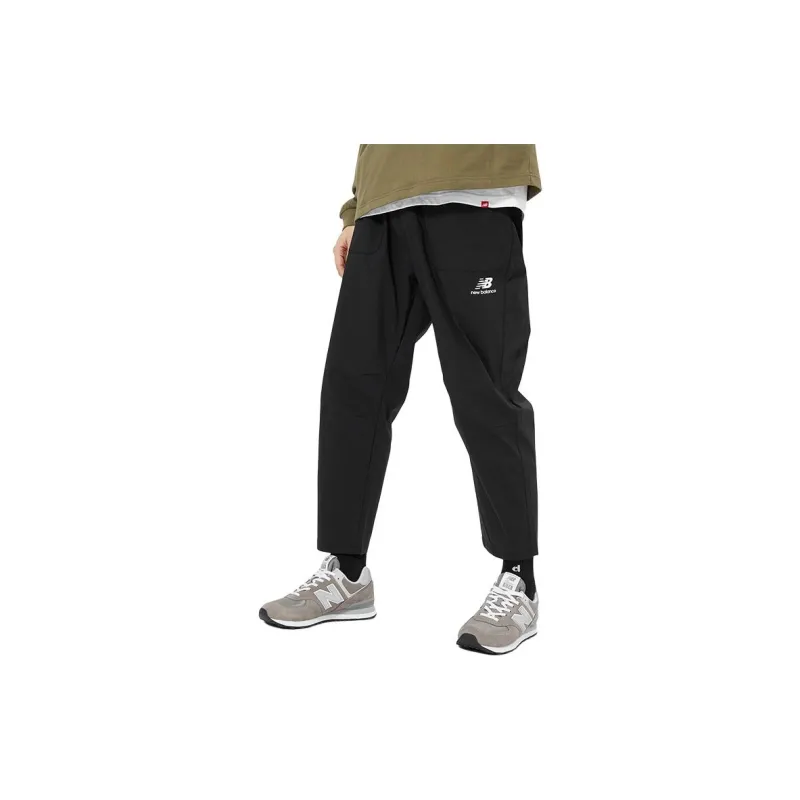 New Balance Leisure Life Knitted Sweatpants Men's Black-3