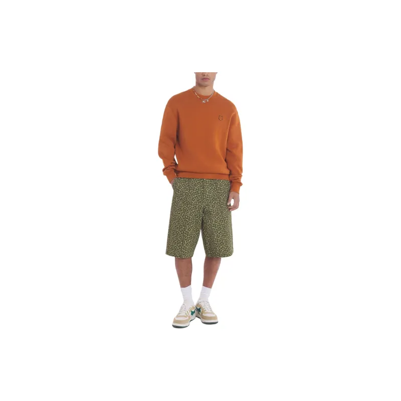Maison Kitsune Fox Head Patch Crewneck Sweatshirt-2