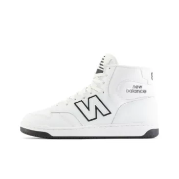 New Balance 480 White Black Sole
