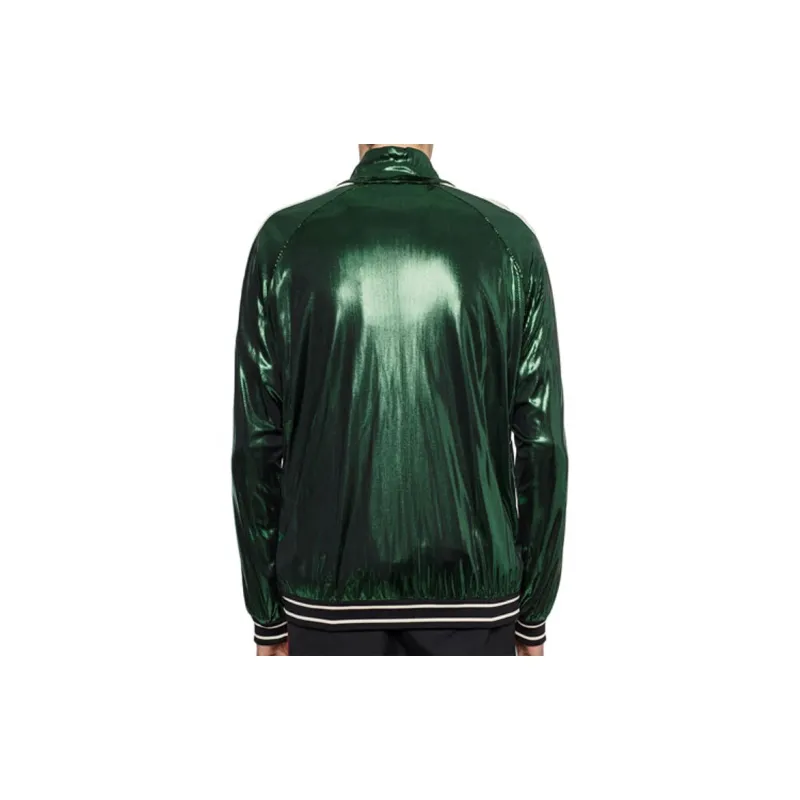 GUCCI Oversize Laminated Jersey Jacket-3