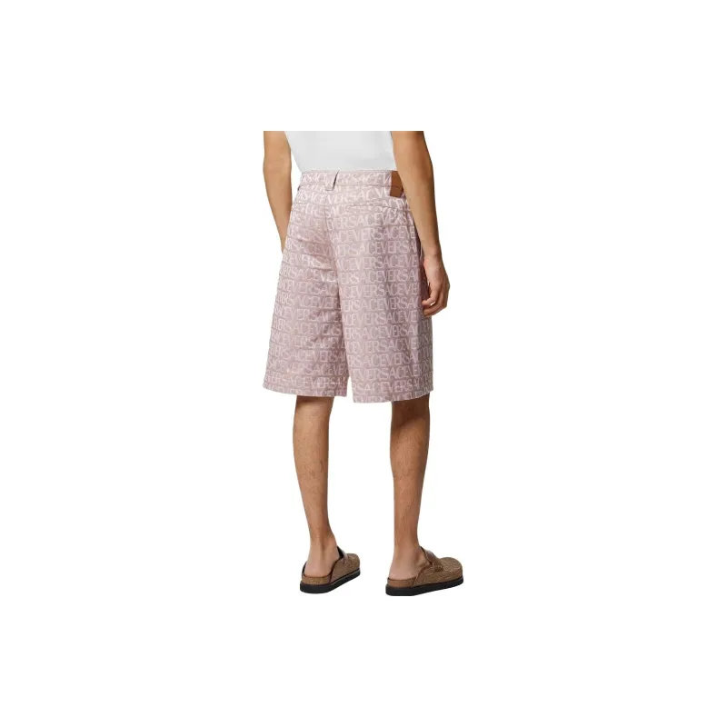 VERSACE Allover Jacquard Bermuda Shorts-2