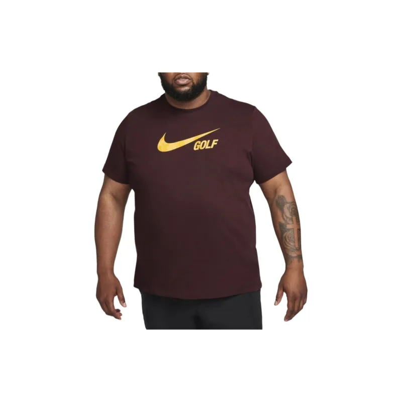 Nike T Shirts Men Coffee-3