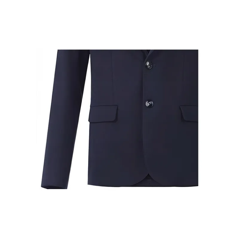 EMPORIO ARMANI Stitched Jersey Single Breasted Jacket-4