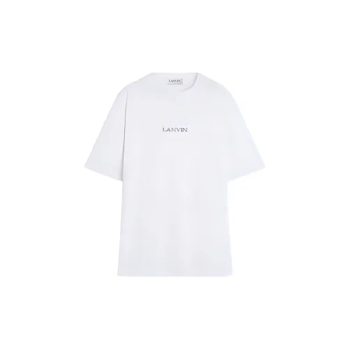 Lanvin T-Shirts Unisex White