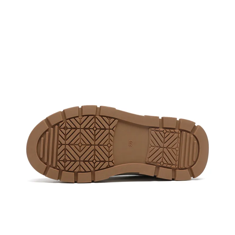C°BANNER Mid-Top Skateboard Shoes Women's Leopard Print-4