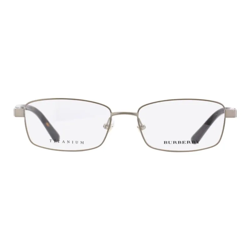 Burberry Titanium Alloy Injection Molding Rectangular Eyeglass Frames Men's Multicolor-3
