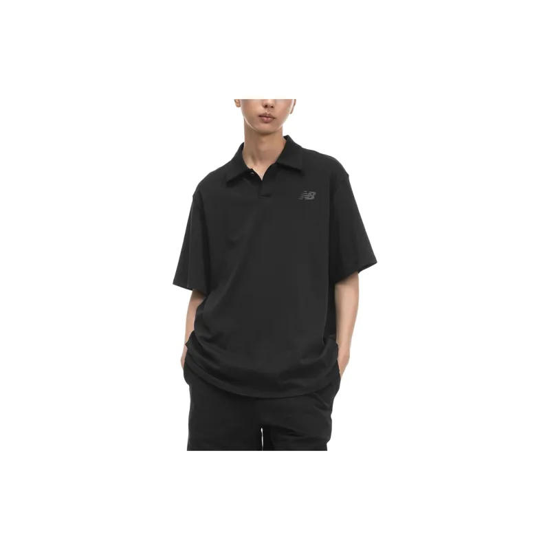 New Balance x Nice Rice New Balance X Nice RiceNew Balance X Nice Rice Collaboration SS23 Polo Shirt Men's Black-3