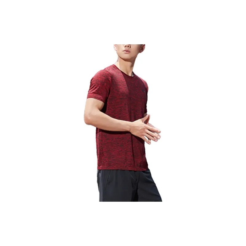 LINING T Shirts Men Mixed Color Cherry Blossom Red Mixed Black-4