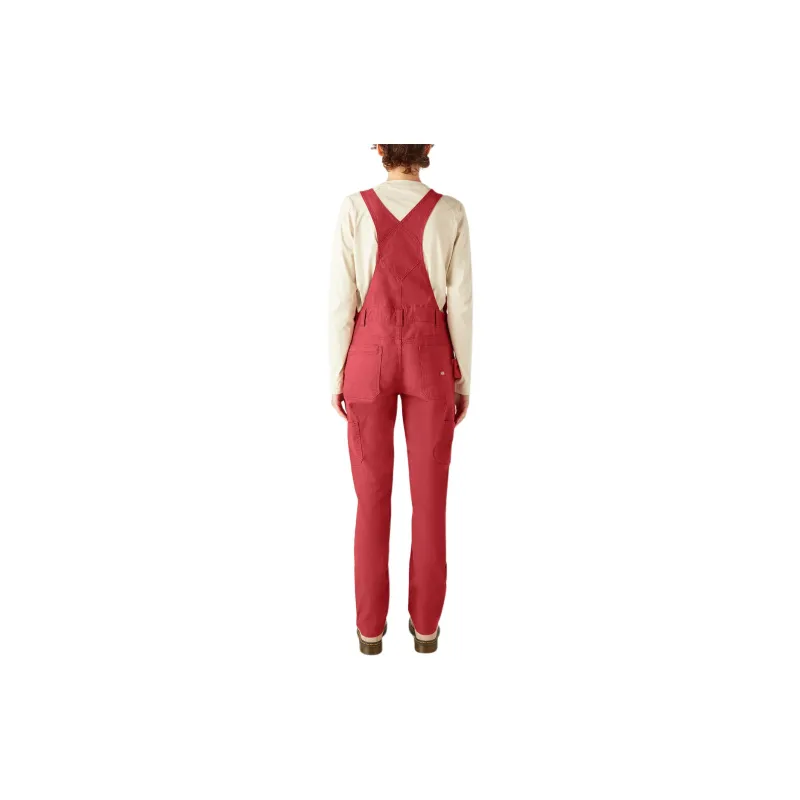Dickies Overalls Women's Ochre Red-1