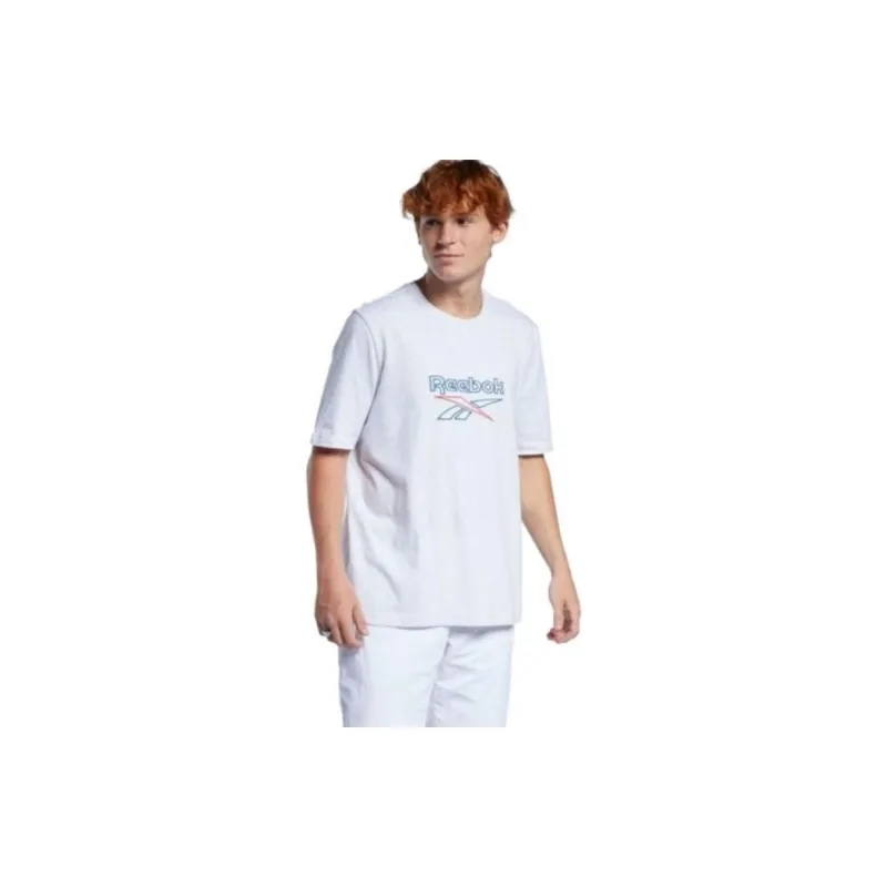 Reebok T Shirt Unisex Light Gray-3
