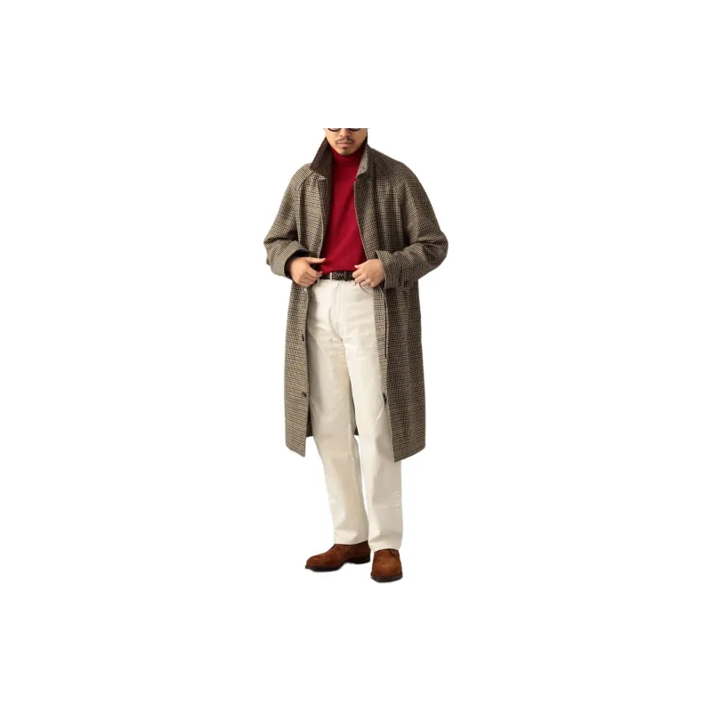 Beams x MACKINTOSH Coats Men's Brown Check-7