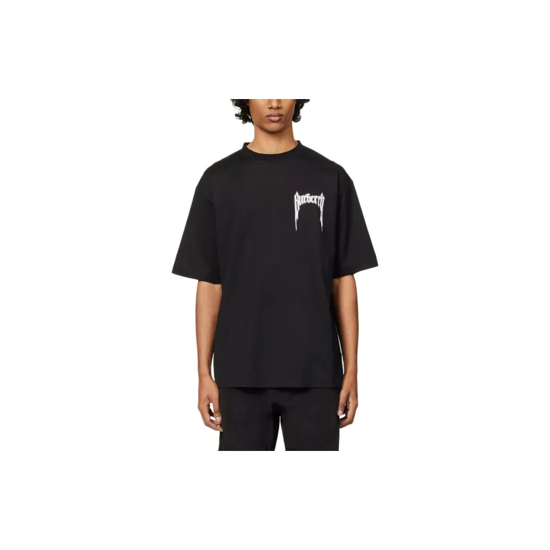 Burberry T Shirts Men Black-2