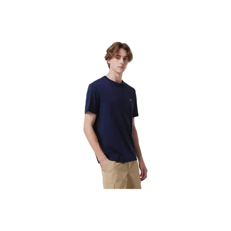 LACOSTE SS22 T Shirt Men's Navy Blue-3
