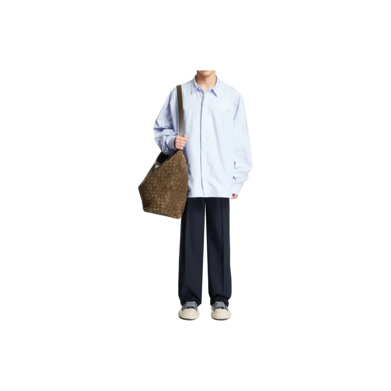 Bottega Veneta Logo Detailed Cargo Trousers-1