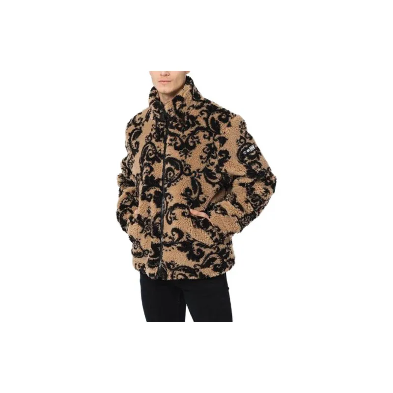VERSACE JEANS COUTURE Jackets Men Brown-3