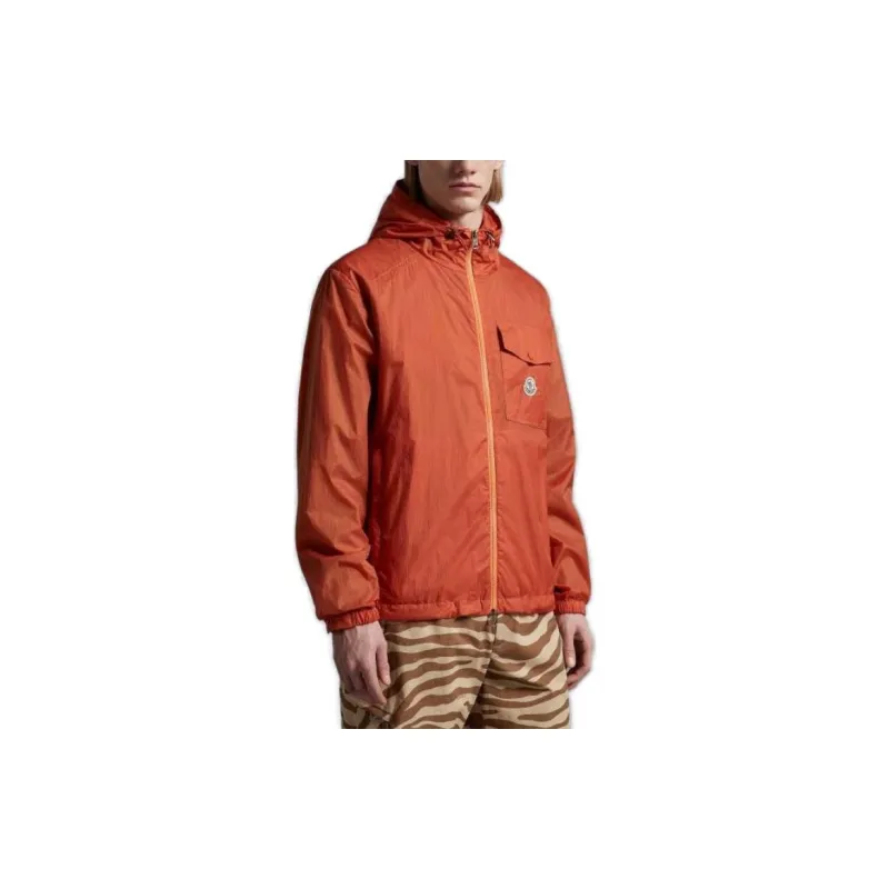 Moncler Jackets Men Orange Red-3